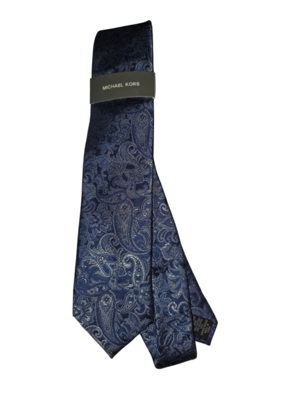 Men's Michael Kors Blue Paisley Tie, One Size New